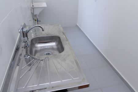 Apartamento para alugar com 42m², 2 quartos e 1 vagaDetalhe da cozinha