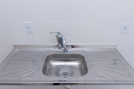 Apartamento para alugar com 42m², 2 quartos e 1 vagaDetalhe da cozinha