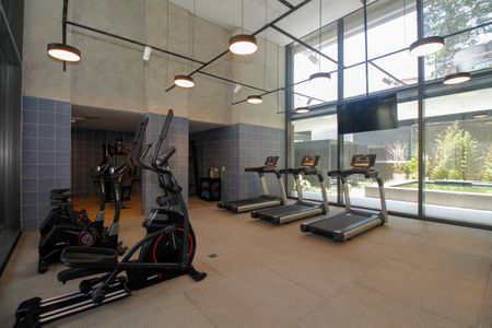 Studio para alugar com 20m², 1 quarto e sem vaga Studio para alugar com 20m², 1 quarto e sem vagaÁrea Comum - Academia