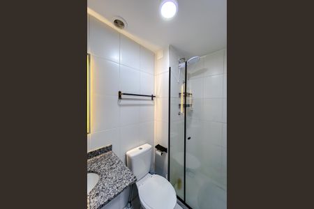 Banheiro de kitnet/studio à venda com 1 quarto, 28m² em Ipiranga, São Paulo