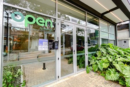 Studio à venda com 28m², 1 quarto e sem vagaFachada - Plaquinha