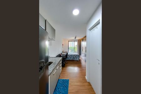 Studio à venda com 28m², 1 quarto e sem vagaCozinha