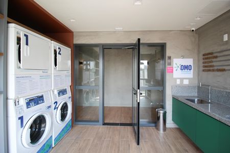 Apartamento para alugar com 29m², 1 quarto e sem vagaLavanderia