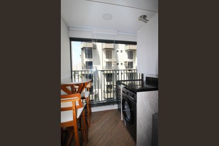 Sala de apartamento para alugar com 1 quarto, 29m² em Indianópolis, São Paulo