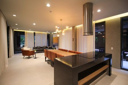 Apartamento para alugar com 29m², 1 quarto e sem vagaÁrea comum - Salão de festas