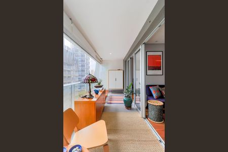 Apartamento à venda com 49m², 1 quarto e 1 vagaVaranda