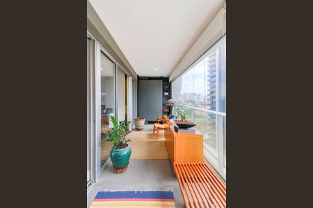 Apartamento à venda com 49m², 1 quarto e 1 vagaVaranda