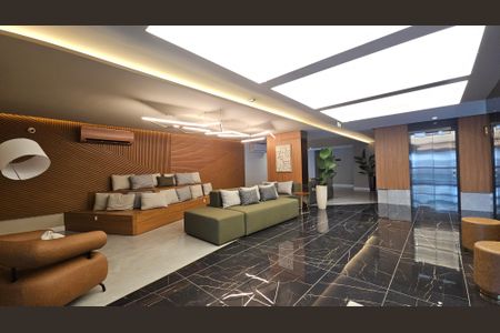 Apartamento à venda com 26m², 1 quarto e 1 vagaHall social