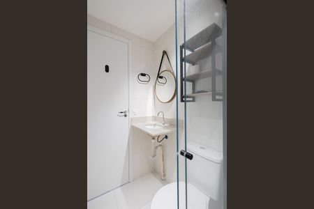 Banheiro de kitnet/studio para alugar com 1 quarto, 32m² em Tucuruvi, São Paulo