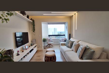 Sala de apartamento à venda com 3 quartos, 96m² em Santa Paula, São Caetano do Sul