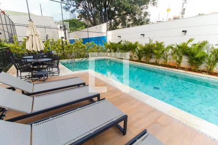 Studio para alugar com 26m², 1 quarto e sem vaga Studio para alugar com 26m², 1 quarto e sem vagaÁrea comum - Piscina