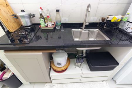 Studio para alugar com 26m², 1 quarto e sem vaga Studio para alugar com 26m², 1 quarto e sem vagaCozinha e Área de Serviço