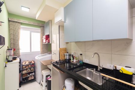 Studio para alugar com 26m², 1 quarto e sem vaga Studio para alugar com 26m², 1 quarto e sem vagaCozinha e Área de Serviço