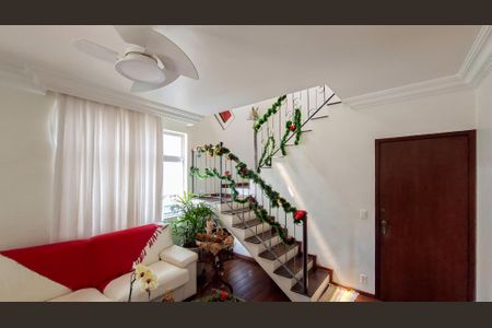 Sala de apartamento à venda com 4 quartos, 251m² em Cidade Nova, Belo Horizonte