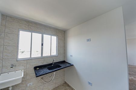 Cozinha de apartamento à venda com 1 quarto, 27m² em Vila Bela, São Paulo