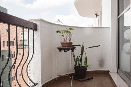 Varanda de apartamento à venda com 3 quartos, 132m² em Vila Clementino, São Paulo