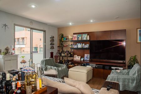 Sala de apartamento à venda com 3 quartos, 132m² em Vila Clementino, São Paulo