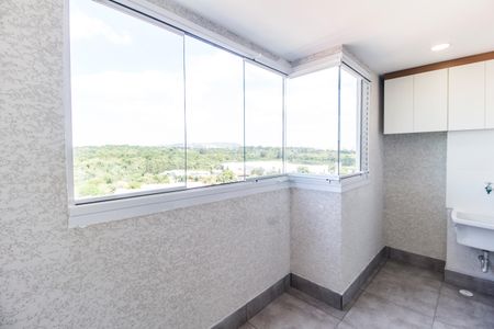 Varanda gourmet de apartamento para alugar com 2 quartos, 42m² em Vila Sul Americana, Carapicuíba