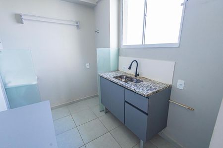 cozinha de apartamento para alugar com 2 quartos, 45m² em Juliana, Belo Horizonte