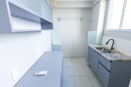 cozinha de apartamento para alugar com 2 quartos, 45m² em Juliana, Belo Horizonte