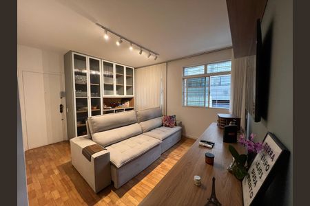 sala de apartamento à venda com 3 quartos, 105m² em Serra, Belo Horizonte