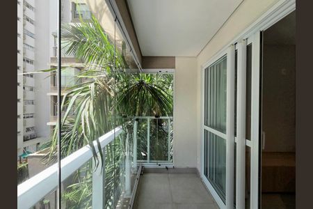 Studio à venda com 35m², 1 quarto e sem vagaVaranda