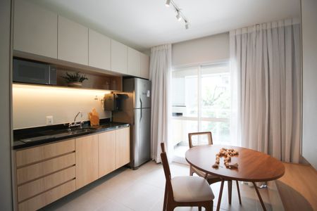 Studio à venda com 35m², 1 quarto e sem vagaCozinha