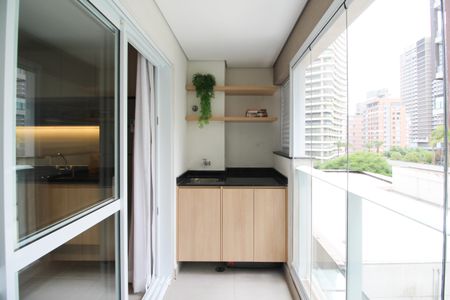 Studio à venda com 35m², 1 quarto e sem vagaVaranda da Suíte 