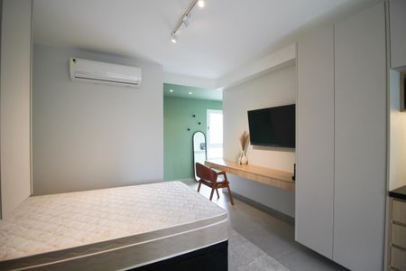 Studio à venda com 35m², 1 quarto e sem vagaSuíte 