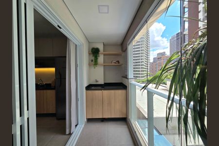 Studio à venda com 35m², 1 quarto e sem vagaVaranda