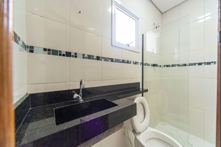 Banheiro  de apartamento para alugar com 2 quartos, 86m² em Vila Linda, Santo André