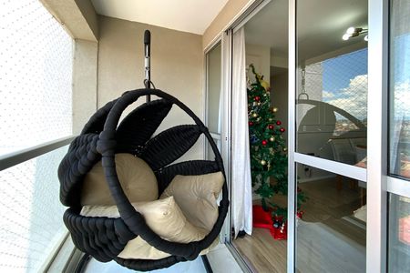 Varanda da Sala de apartamento para alugar com 3 quartos, 160m² em Santa Monica, Belo Horizonte