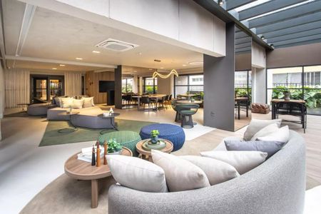 Studio à venda com 25m², 1 quarto e sem vaga Studio à venda com 25m², 1 quarto e sem vagaSalão de Festas