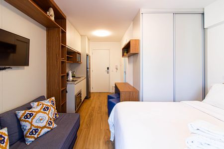 Studio à venda com 25m², 1 quarto e sem vaga Studio à venda com 25m², 1 quarto e sem vagaStúdio