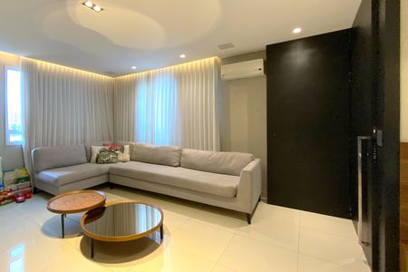 Sala de apartamento à venda com 3 quartos, 108m² em Santo Antônio, Belo Horizonte