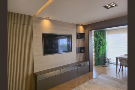 Apartamento à venda com 134m², 4 quartos e 2 vagasSala com varanda gourmet integrada 