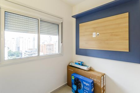 Quarto Suíte de apartamento para alugar com 1 quarto, 25m² em Vila Olímpia, São Paulo