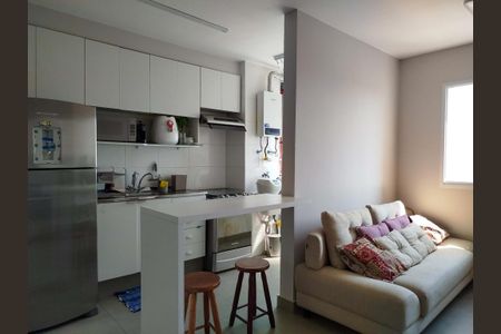 Apartamento para alugar com 42m², 2 quartos e 1 vaga Apartamento para alugar com 42m², 2 quartos e 1 vagaSala e cozinha americana