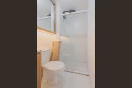 Apartamento para alugar com 24m², 1 quarto e sem vaga Apartamento para alugar com 24m², 1 quarto e sem vagaBanheiro da Suíte
