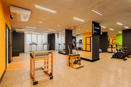 Apartamento para alugar com 24m², 1 quarto e sem vaga Apartamento para alugar com 24m², 1 quarto e sem vagaAcademia