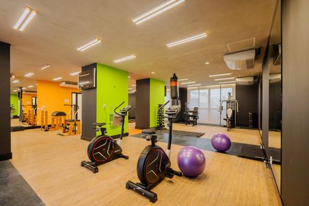 Apartamento para alugar com 24m², 1 quarto e sem vaga Apartamento para alugar com 24m², 1 quarto e sem vagaAcademia