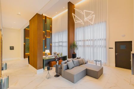 Apartamento para alugar com 24m², 1 quarto e sem vaga Apartamento para alugar com 24m², 1 quarto e sem vagaHall social