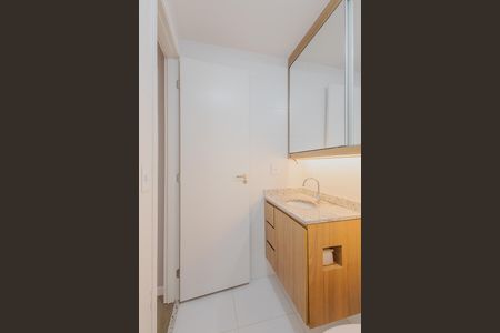 Apartamento para alugar com 24m², 1 quarto e sem vaga Apartamento para alugar com 24m², 1 quarto e sem vagaBanheiro da Suíte