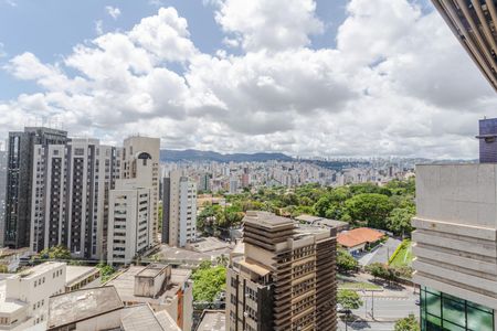 Vista da Varanda na Sala de apartamento para alugar com 2 quartos, 67m² em Santo Agostinho, Belo Horizonte