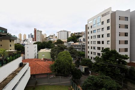 Vista da Suíte de apartamento à venda com 3 quartos, 94m² em Serra, Belo Horizonte