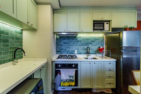 Cozinha de apartamento à venda com 2 quartos, 33m² em Butantã, São Paulo