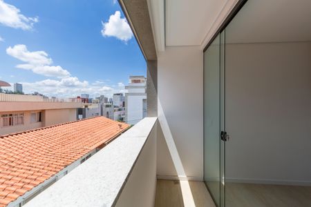 VARANDA de apartamento à venda com 3 quartos, 77m² em Santo Antônio, Belo Horizonte