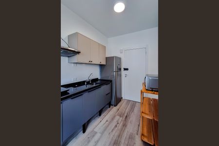 Studio para alugar com 26m², 1 quarto e sem vaga Studio para alugar com 26m², 1 quarto e sem vagaCozinha