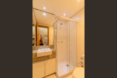 Studio para alugar com 29m², 1 quarto e 1 vaga Studio para alugar com 29m², 1 quarto e 1 vagaBanheiro Social