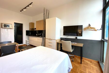 Studio de kitnet/studio para alugar com 1 quarto, 26m² em Funcionários, Belo Horizonte